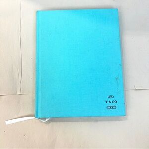 T & CO Turquoise Hardbound Notebook